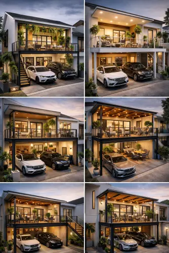 Mezannine Teras Rumah Keren di Tanjung Duren Selatan